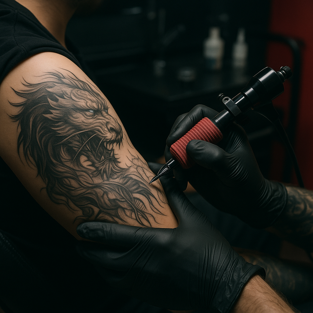 Large Custom Tattoo